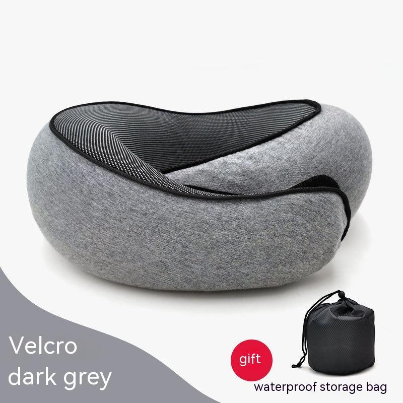 Travel Neck Pillow – U-Shaped Memory Foam Neck Cushion